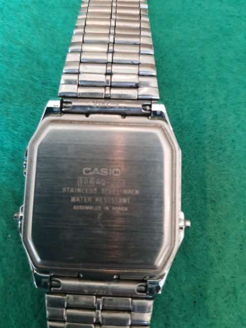 Casio Quartz Analog + digital vintage watch