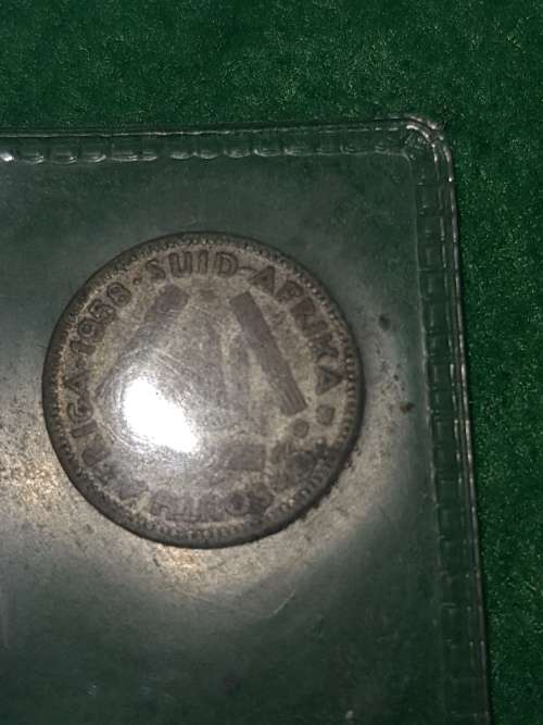2 ANTIQUE SOUTH AFRICAN 3D COINS (TIKI)