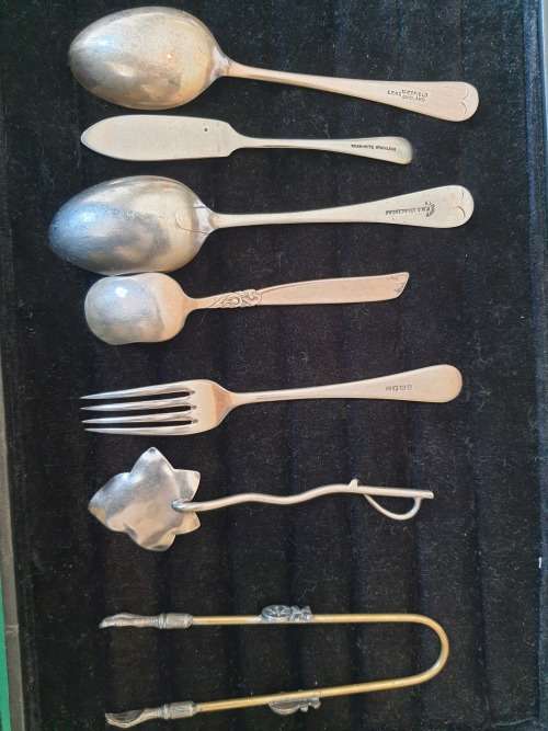 VINTAGE MIXED CUTTLERY SILVER PLATED EPNS