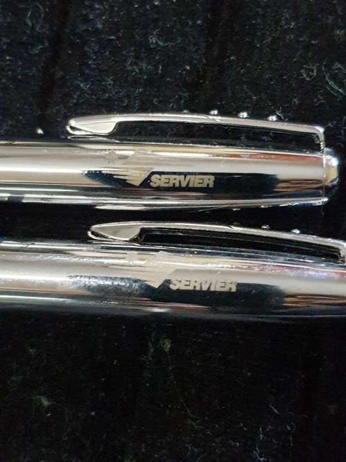 Balmain ball pen and roller ball pen set