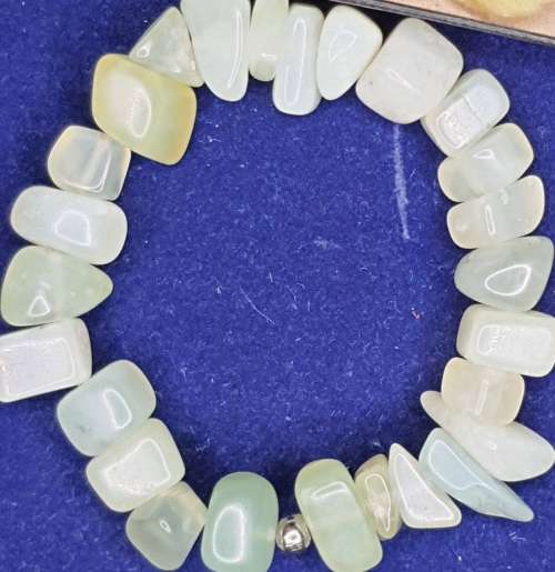 A collection of jade jewelry