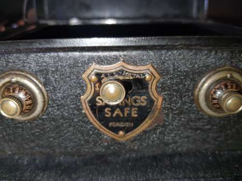 A RARE COLLECTORS COMBINATION HARD TO FIND MONEY BOX