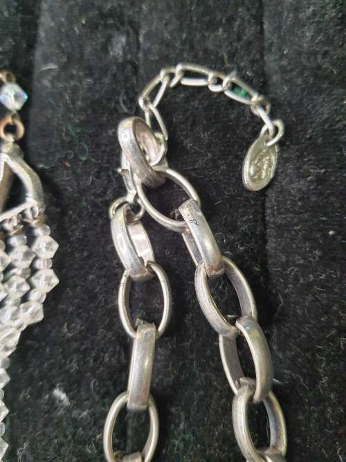 AS COLLECTION OF COSTUME NECKLACES SOLD AS IS