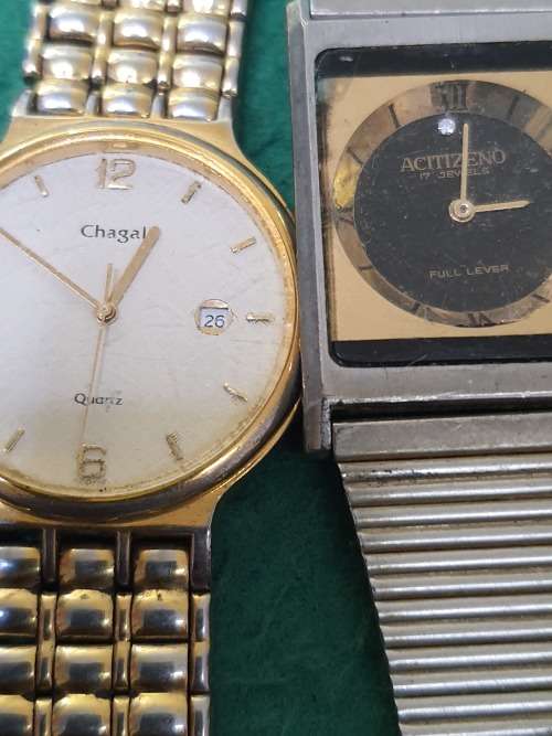 A BULK MIXED JOBLOT VINTAGE WATCHES SOLD AS IS NOT TESTED