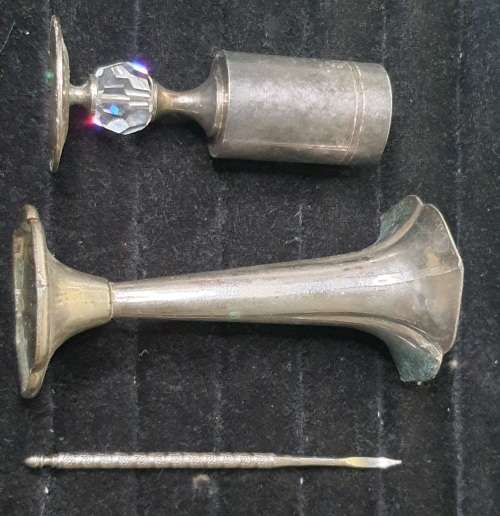 A JOBLOT VINTAGE EPNS ITEMS SOLD AS IS