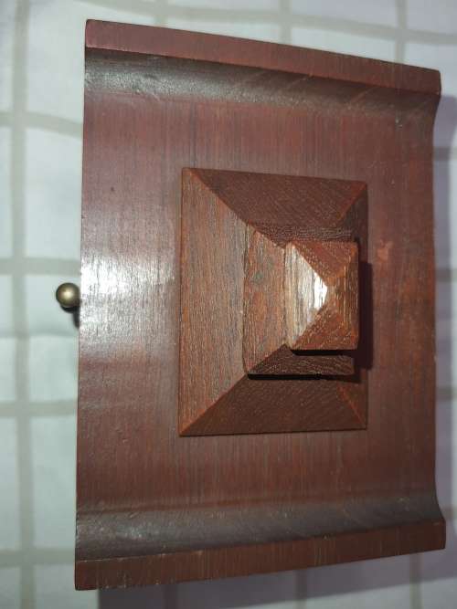 A SET OF COASTER FOR THE HOME PUB MADE OF TEAK TYPE WOOD IN GOOD CONDITION SOLD AS IS