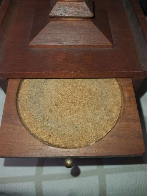 A SET OF COASTER FOR THE HOME PUB MADE OF TEAK TYPE WOOD IN GOOD CONDITION SOLD AS IS