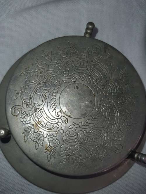 TWO VINTAGE SETS OF COASTERS FOR THE BAR SILVER PLATED AND ORIGINAL CONDITION SOLD AS IS