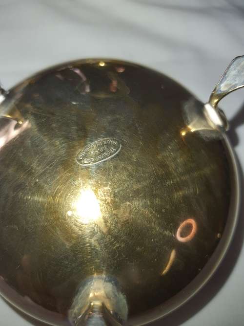 A VINTAGE TEA SET EPNS SOLD AS IS NO TRAY
