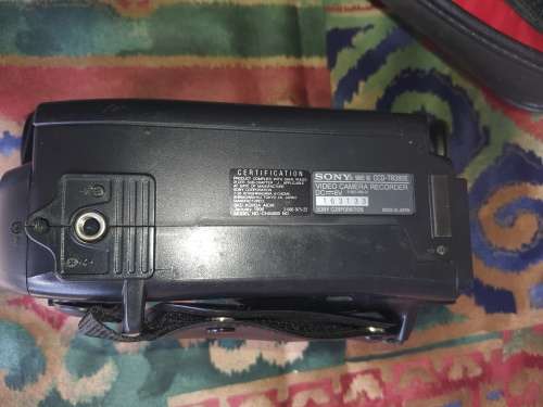 A SONY VIDEO HANDY CAM CAMERA IN WORKING ORDER WITH ALL ACCESSORIES