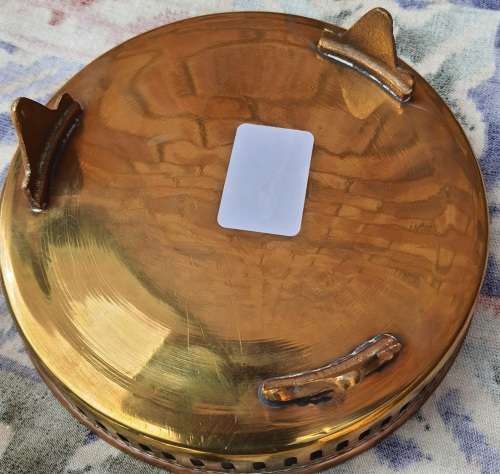 A VINTAGE ROUND EDWARDIAN STYLE SWEATS TRAY SOLD