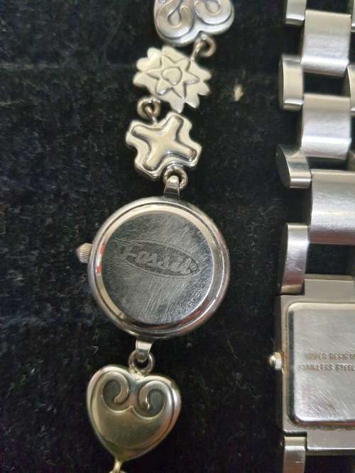 A COLLECTION OF WOMANS DRESS WATCHES SOLD AS IS NOT TESTED