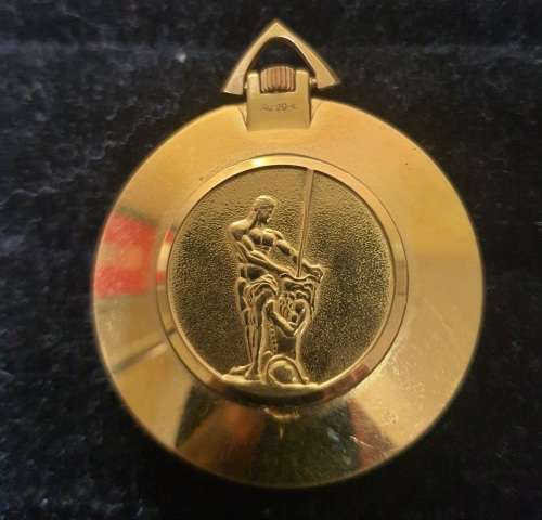 A VINTAGE RUSSIAN RAKETA 23 JEWELS POCKET OR PENDANT WATCH SOLD AS IS NOT TESTED