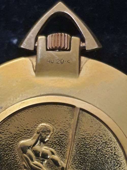 A VINTAGE RUSSIAN RAKETA 23 JEWELS POCKET OR PENDANT WATCH SOLD AS IS NOT TESTED