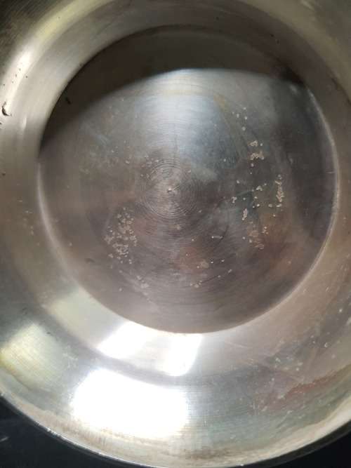 AN ANTIQUE SILVER PLATED TEA POT JUG SOLD AS IS