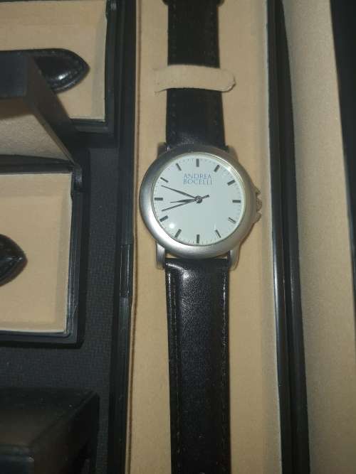 AN ENTIRE COLLECTION OF ANDREA BORCHELLI WATCHES SOLD AS IS