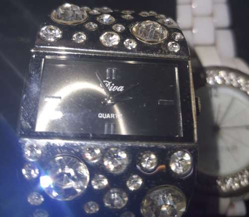 A vintage collection of woman`s watches sold as is not tested
