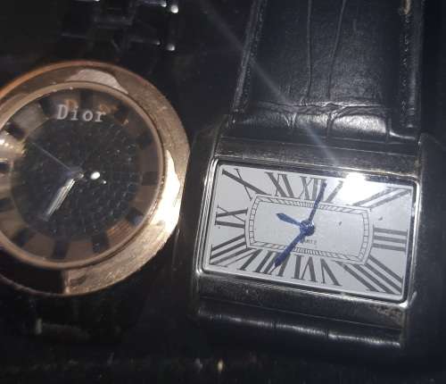 A vintage collection of woman`s watches sold as is not tested