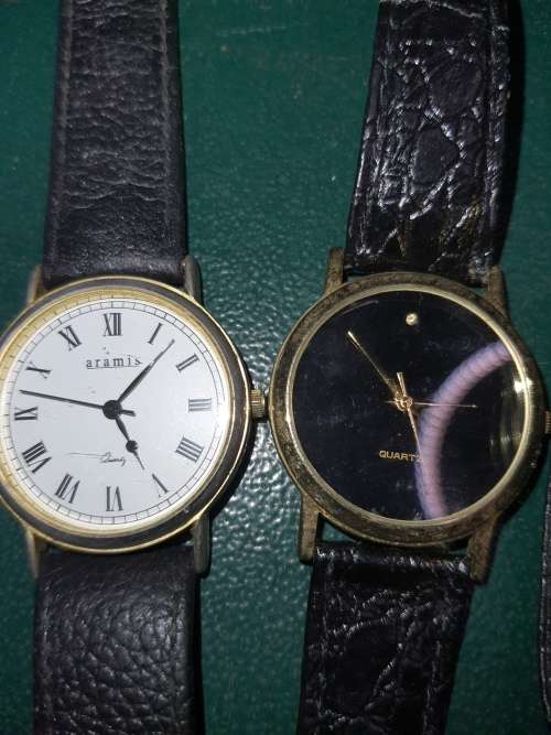 A COLLECTION OF WOMANS COSTUME WATCHES SOLD AS IS NOT TESTED