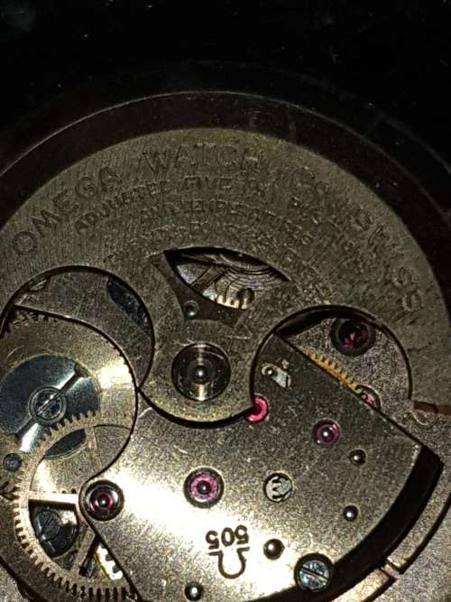 A VINTAGE OMEGA WATCH COMPNAY WATCH FOR REBUILD PROJECT OR SPARES SOLD AS IS NOT TESTED