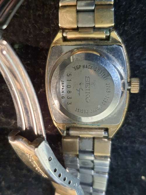 TWO VINTAGE HIGHLY COLLECTABLE SEIKO WOMANS WATCHES ,