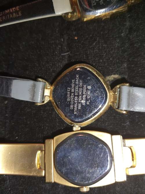 A COLLECTION OF VINTAGE WOMANS WRIST WATCHES SOLD AS IS NOT TESTED