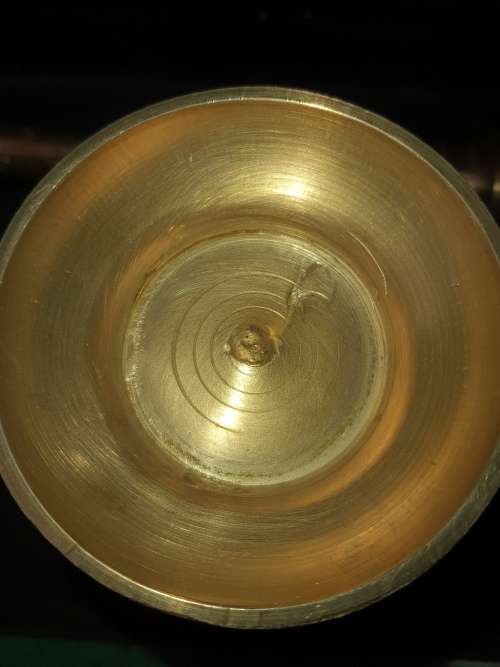 TWO COLLECTORS BRASS ORNAMENTAL JUGS