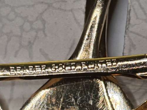 A RARE COMPLETE GARBER DESERT SERVING CUTLERY SET IN GREAT CONDITION SOLD AS IS