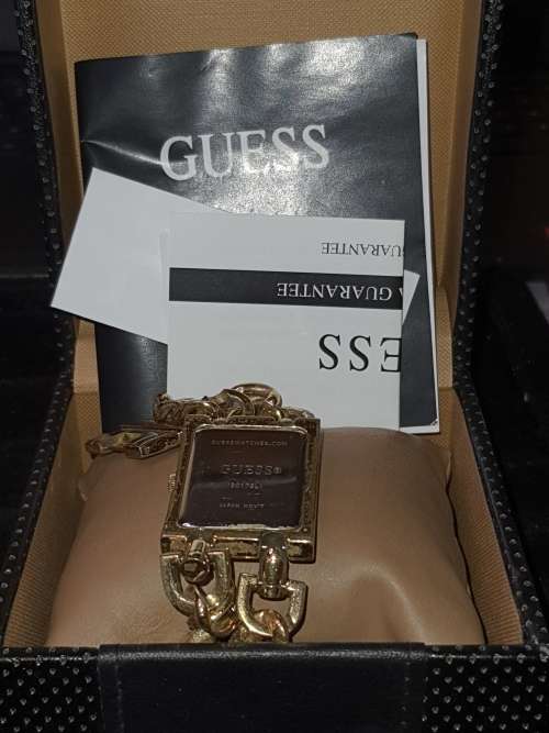 3 VINTAGE GUESS LADIES WRIST WATCHES SOLD AS IS NOT TESTED