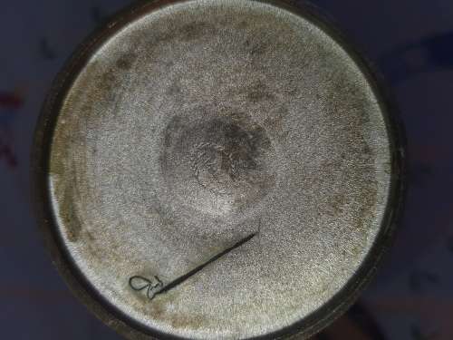 A JOBOT SILVER PLATED TRAY AND A WINE FLUTE SOLD AS IS
