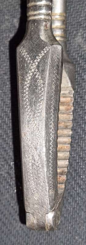 TWO VINTAGE STEEL NUT CRACKERS IN GOOD CONDITION SOLD AS IS