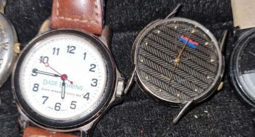 A VINTAGE JOBLOT WOMANS WATCHES SOLD AS IS NOT TESTED