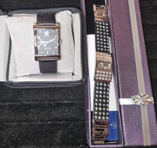 TWO HIGHLY COLLECTABLE WRIST WATCHES SOLD AS IS NOT TESTED