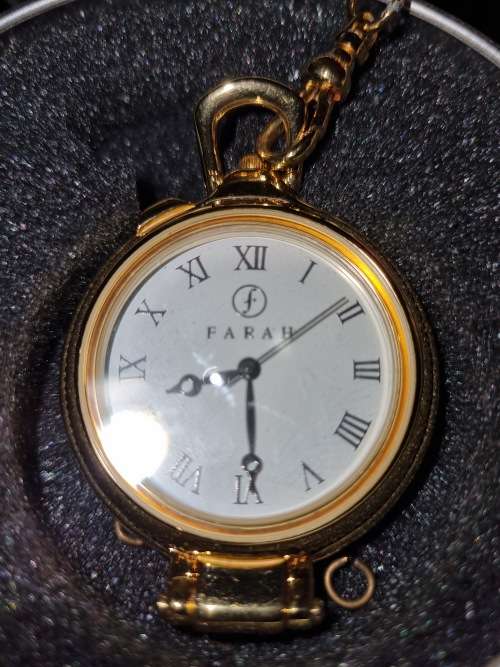 A COLLECTION OF SEIKO WRIST WATCHES AND A FARAH POCKET WATCH SOLD AS IS NOT TESTED