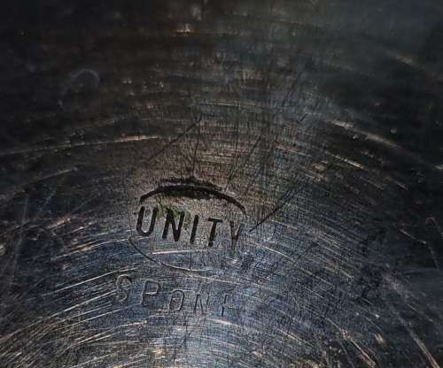 AN OVAL VINTAGE SILVER PLATED SERVING TRAY SOLD AS IS