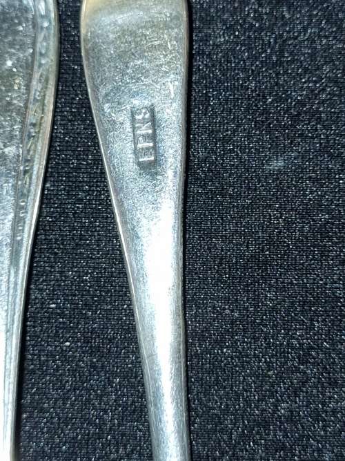 A VINTAGE AND ANTIQUE JOBLOT COCKTAIL FORKS SOLD AS IS
