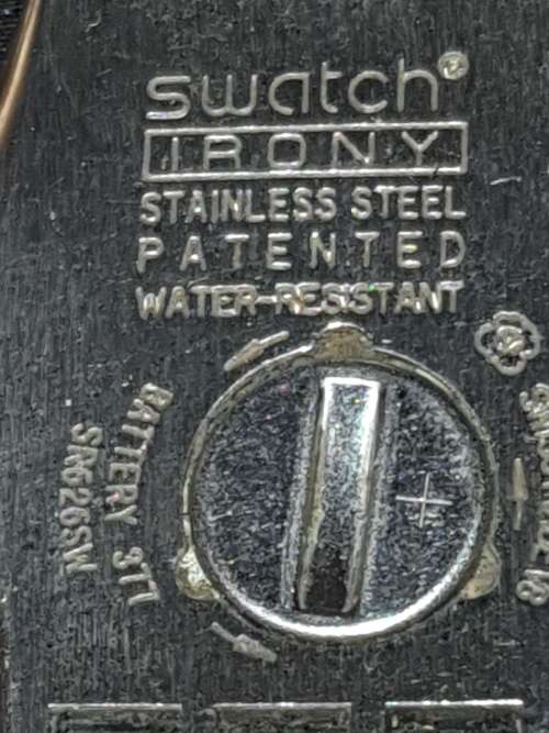 A collection Swatch wrist watches sold as is not tested