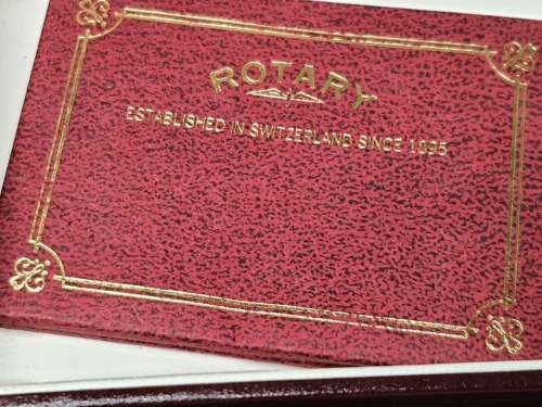 A vintage ROTARY model 14711 with original box and booklets sold as is not tested