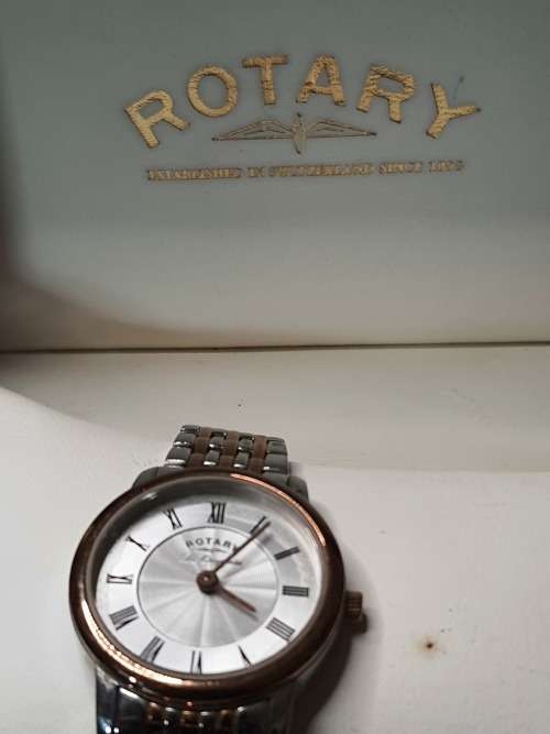 A vintage ROTARY model 14711 with original box and booklets sold as is not tested