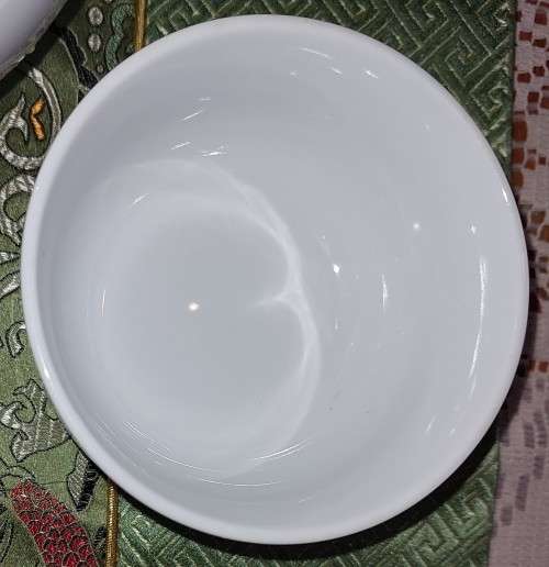 A BOARD MANS TEA JUG, SUGAR BOWL WITH A LID AND A MILK JUG IN GOOD CONDITION SOLD AS IS