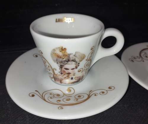 Lavazza (d`Ancap) Espresso Cups:The Most Majestic - Made in Italy sold as is