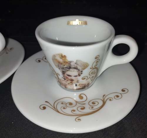 Lavazza (d`Ancap) Espresso Cups:The Most Majestic - Made in Italy sold as is