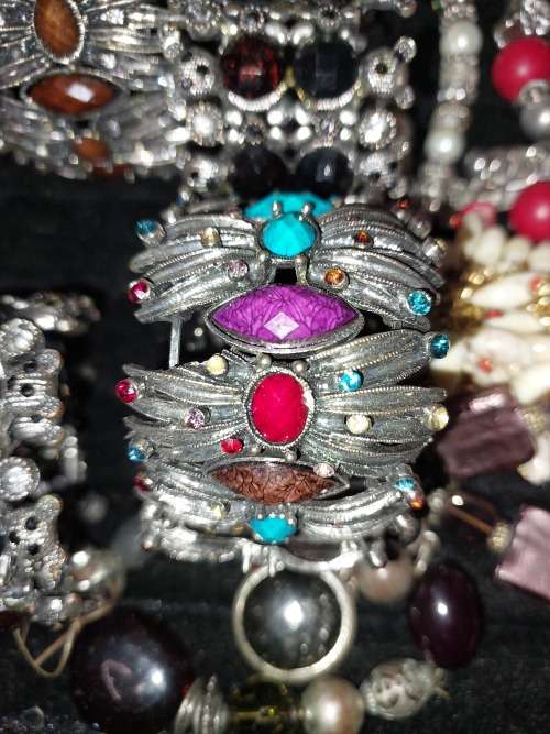 A VINTAGE JOBLOIT BRACELETS AND BANGLES SOLD AS IS