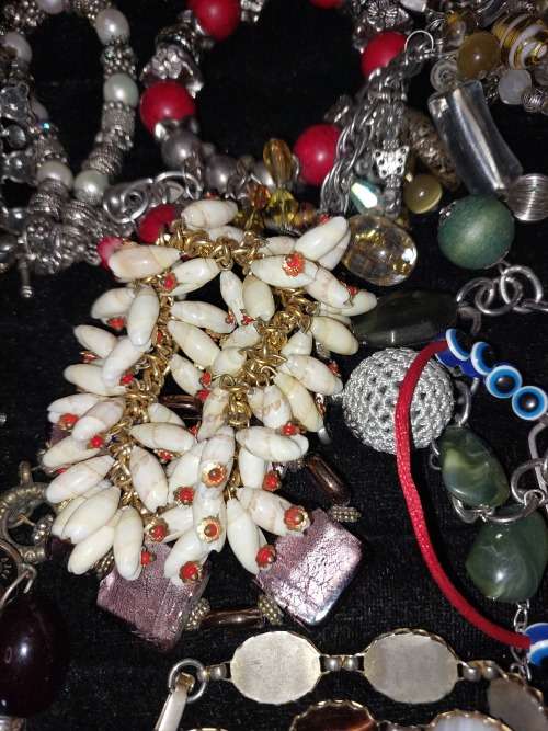 A VINTAGE JOBLOIT BRACELETS AND BANGLES SOLD AS IS