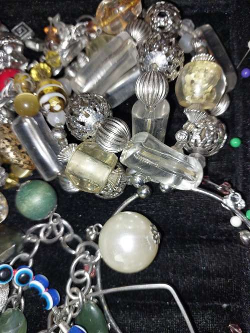A VINTAGE JOBLOIT BRACELETS AND BANGLES SOLD AS IS