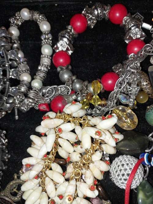 A VINTAGE JOBLOIT BRACELETS AND BANGLES SOLD AS IS