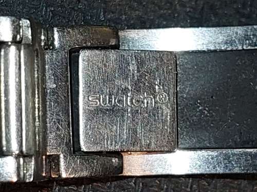 TWO VINTAGE LADIES` SWATCH WATCHES IN WORKING CONDITION SOLD AS IS