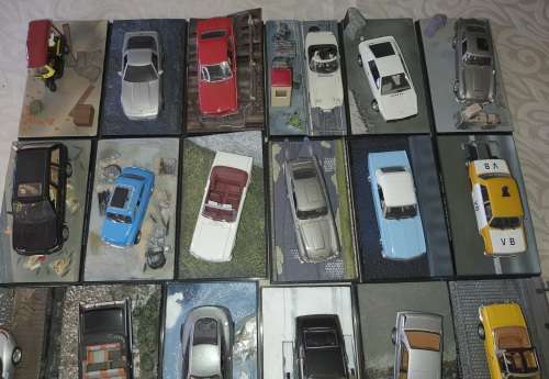 A MASSIVE COLLECTORS COLLECTION OF DIECAST CARS,