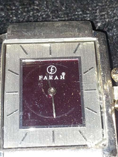 A COLLECTION OF VINTAGE USED FARAH WRIST WATCHES SOLD AS IS NOT TESTED