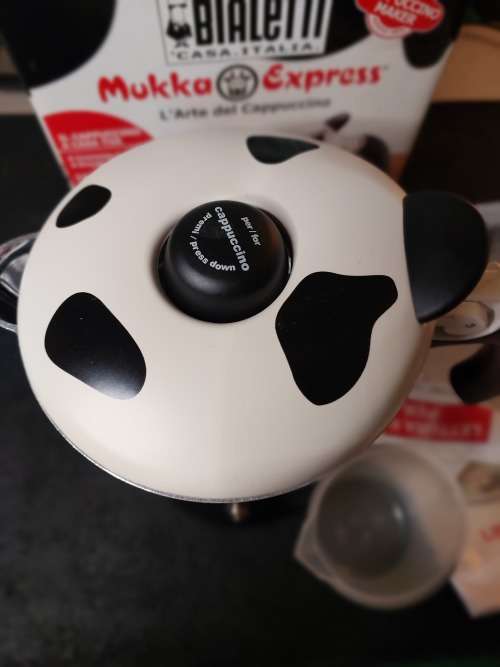 BIALETTI CASA ITALIA CAPPUCCINO MAKER MUKKA EXPRESS L`ARTEL DE CAPUUCCINO